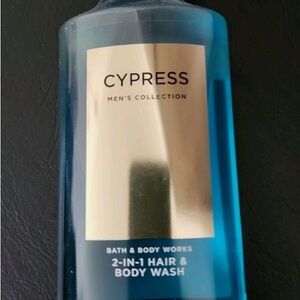 Bath & Body Works Cypress 2-in-1 Hair & Body Wash - Blue